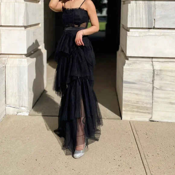 chinese dress ladies Astra Strapless Long Dress – Fiona Hollywood designers main image 1